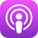 Apple Podcasts Logo